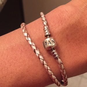 Pandora Wrap Leather Bracelet